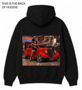 BDG Graphic Hoodie - 1932 Ford 3 Window Hot Rod