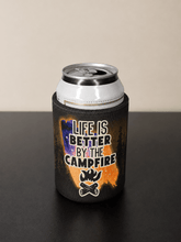 5mm Neoprene Stubby Holder for 375ml Cans - Life is better by the campfire - Built Different Goods