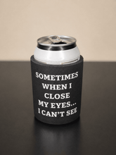 5mm Neoprene Stubby Holder for 375ml Cans - Sometimes when i close my eyes - Built Different Goods