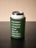 Stubby Holder - Foxtrot - Built Different Goods