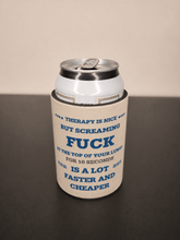 5mm Neoprene Stubby Holder for 375ml Cans - Screaming F@K - Built Different Goods