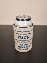 5mm Neoprene Stubby Holder for 375ml Cans - Screaming F@#K