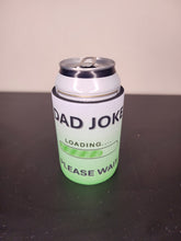 5mm Neoprene Stubby Holder for 375ml Cans - Dad Joke Loading