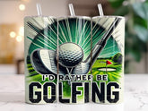 BDG 20oz Tumbler - Rather be Golfing
