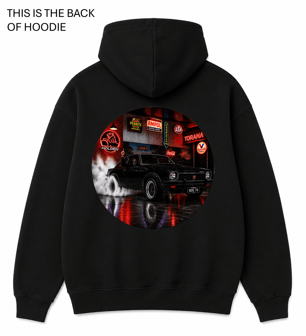 BDG Graphic Hoodie - Holden Torana A9X - Built Different Goods