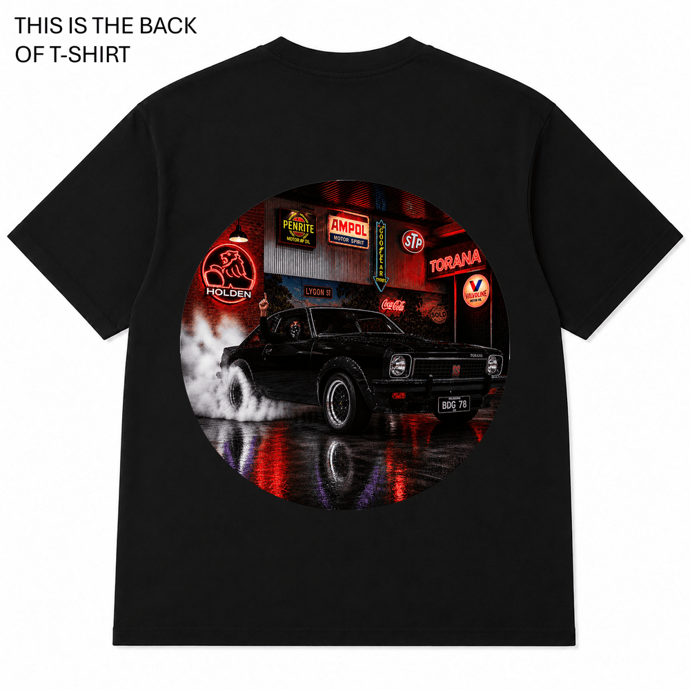 BDG Graphic T-Shirt - Holden Torana A9X - Built Different Goods