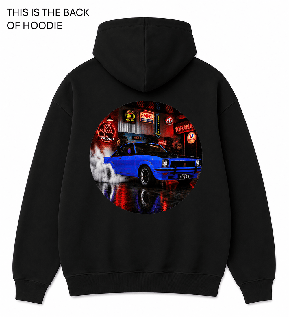 BDG Graphic Hoodie - Holden Torana A9X - Built Different Goods