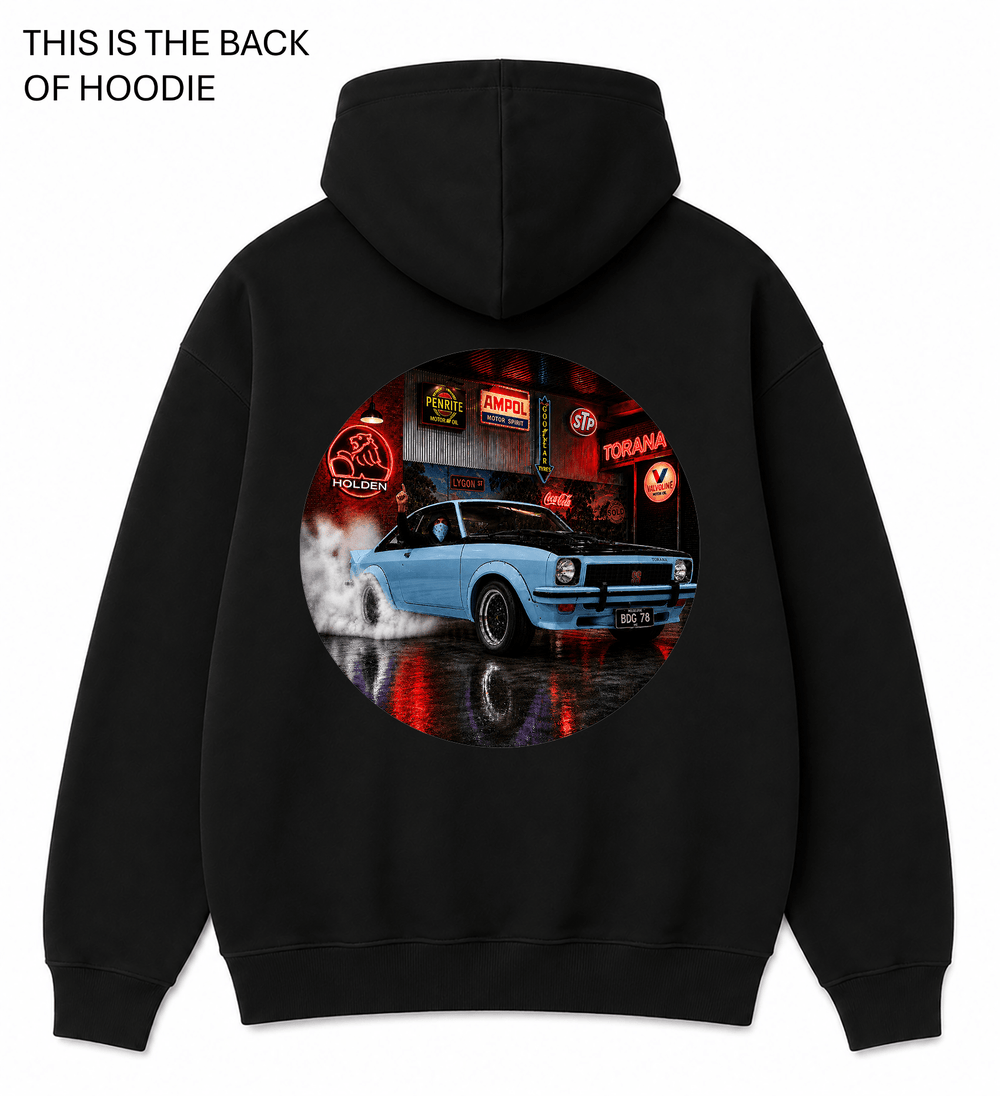 BDG Graphic Hoodie - Holden Torana A9X - Built Different Goods