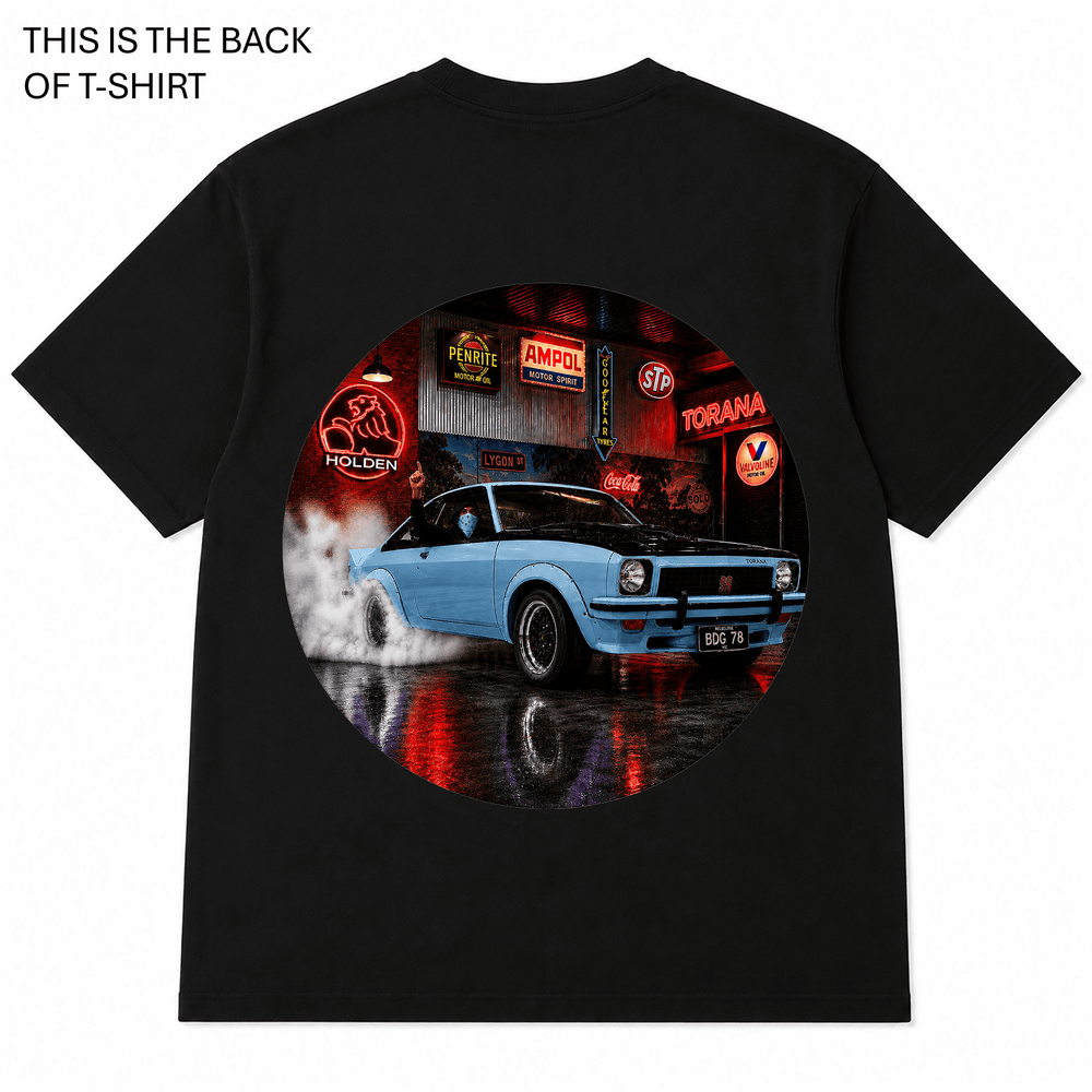 BDG Graphic T-Shirt - Holden Torana A9X - Built Different Goods