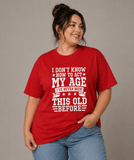 BDG Graphic T-Shirt - Don't know how to act my age - Built Different Goods
