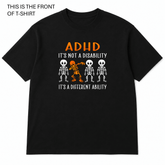 BDG Graphic T-Shirt - ADHD Different Ability - Built Different Goods