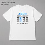 BDG Graphic T-Shirt - ADHD Different Ability - Built Different Goods