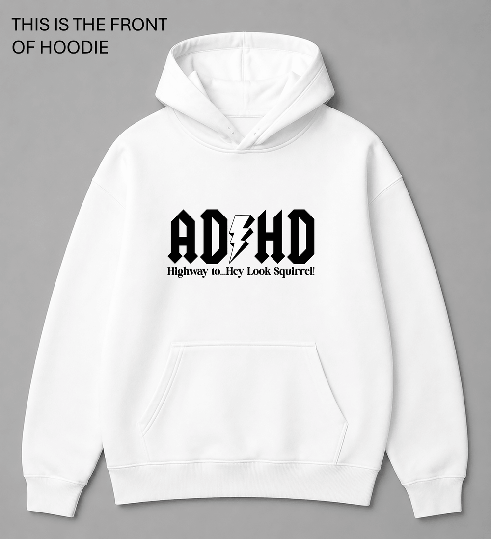 BDG Graphic Hoodie - ADHD Highway to - Built Different Goods
