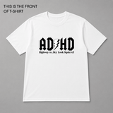 BDG Graphic T-Shirt - ADHD Highway to - Built Different Goods