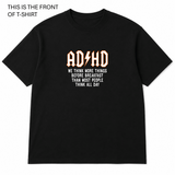 BDG Graphic T-Shirt - ADHD Think more Things - Built Different Goods