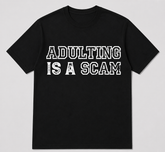 BDG Graphic T-Shirt - Adulting is a Scam