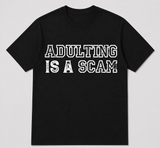 BDG Graphic T-Shirt - Adulting is a Scam
