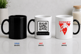 AFL QR Code Colour Changing Mug - Built Different Goods