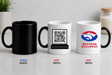 AFL QR Code Colour Changing Mug - Built Different Goods