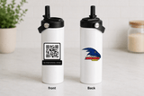 AFL QR Code 20oz Stainless Steel Tumbler With Two Lids - Built Different Goods