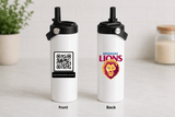 AFL QR Code 20oz Stainless Steel Tumbler With Two Lids - Built Different Goods