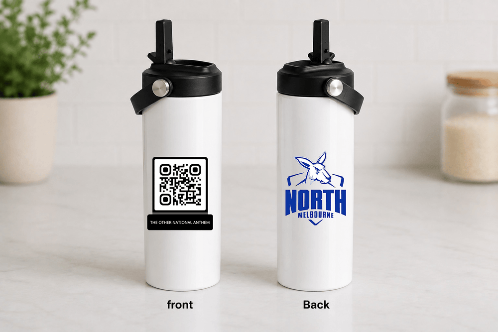 AFL QR Code 20oz Stainless Steel Tumbler With Two Lids - Built Different Goods