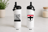 AFL QR Code 20oz Stainless Steel Tumbler With Two Lids - Built Different Goods