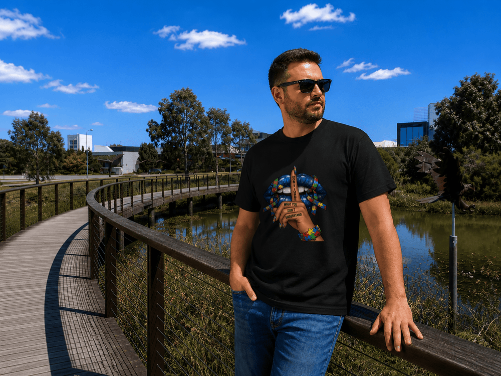 BDG Graphic T-Shirt - Autism, Don't Judge - Built Different Goods