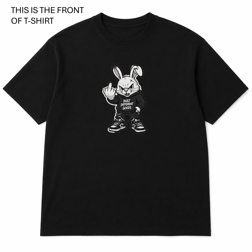 BDG Graphic T-Shirt - BDG Rabbit - Built Different Goods