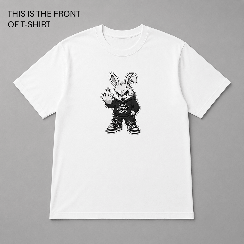 BDG Graphic T-Shirt - BDG Rabbit - Built Different Goods