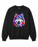 Cosmic Wolf Crewneck Sweatshirt | Built Different Goods - Built Different Goods