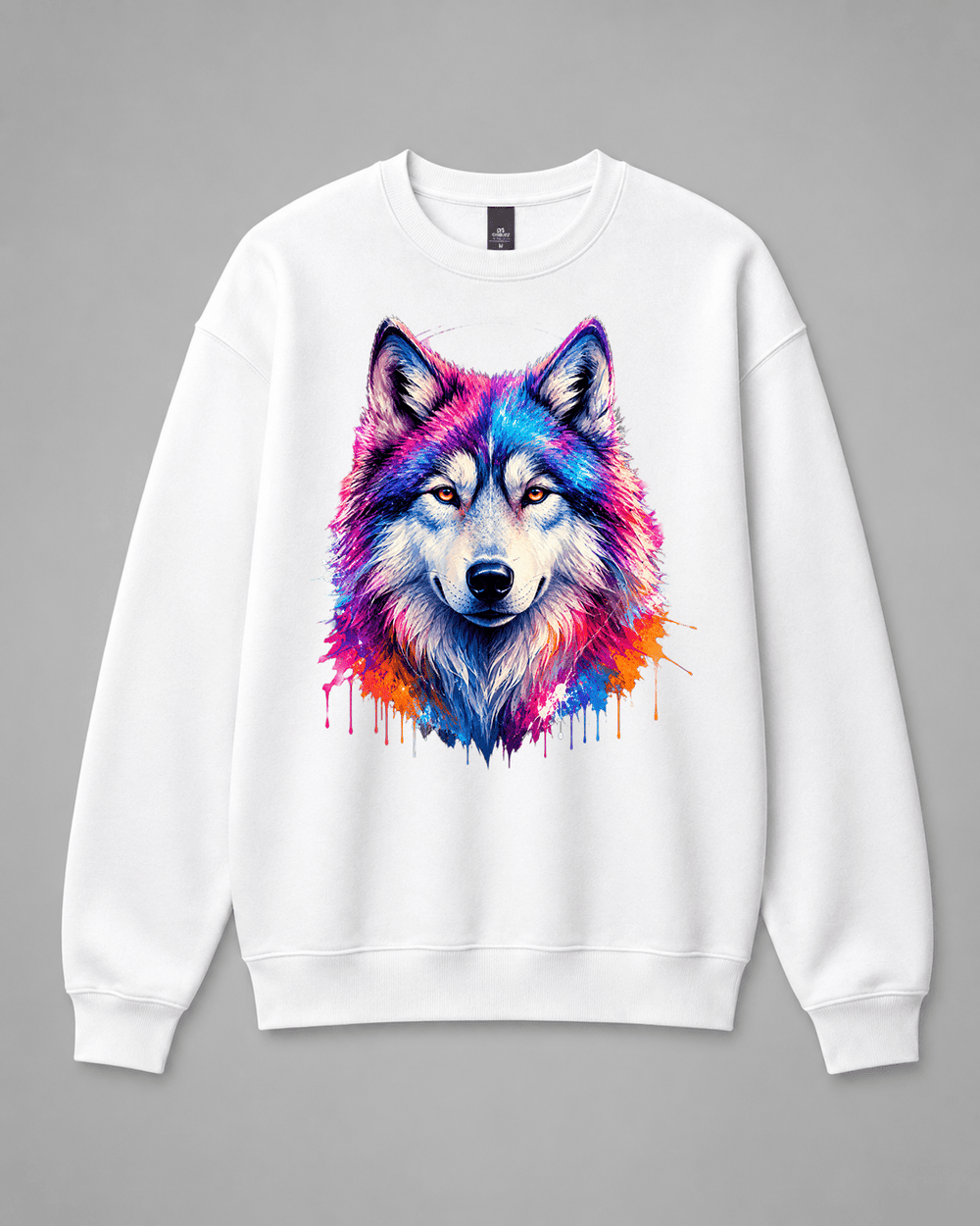 Cosmic Wolf Crewneck Sweatshirt | Built Different Goods - Built Different Goods
