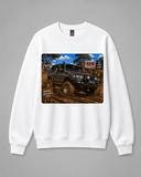 BDG Crew Neck Sweatshirt - Toyota Landcruiser 80 Series - Built Different Goods