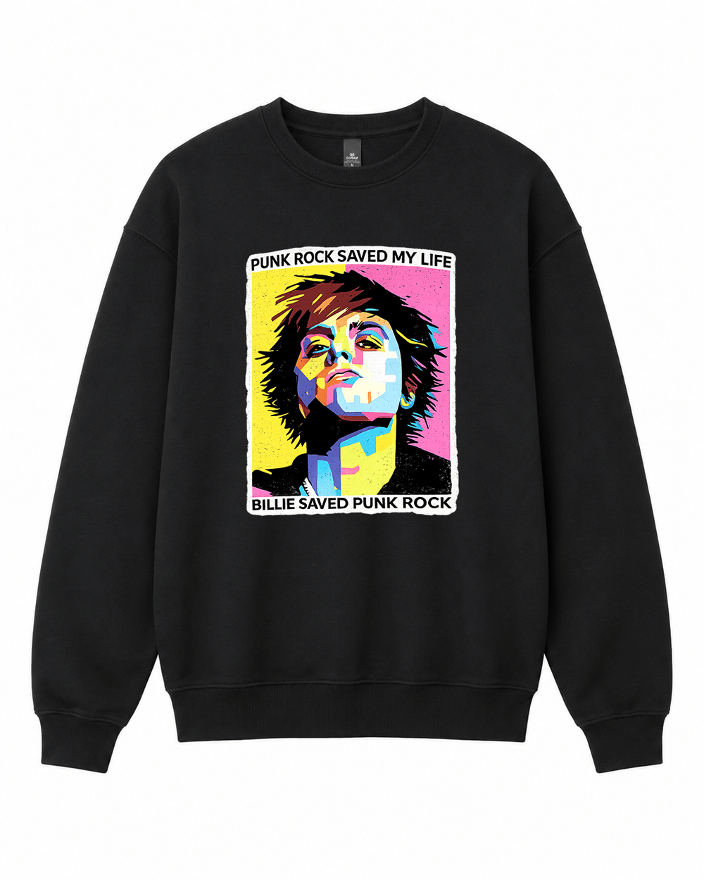 Punk Rock Saved My Life Sweatshirt | Built Different Goods - Built Different Goods