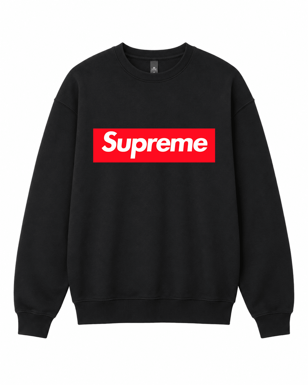 Red Tag Crewneck Sweatshirt | Built Different Goods - Built Different Goods