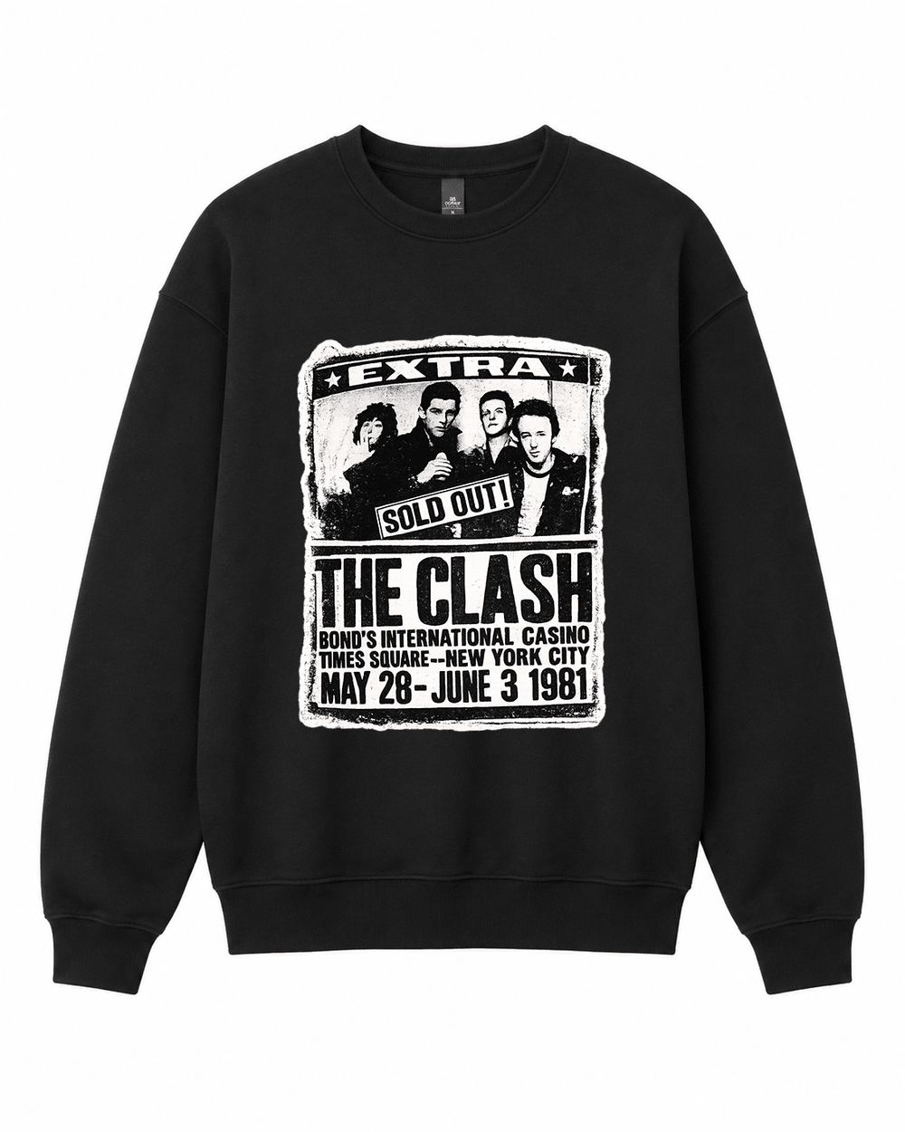 The Clash Crewneck Sweatshirt | Built Different Goods - Built Different Goods