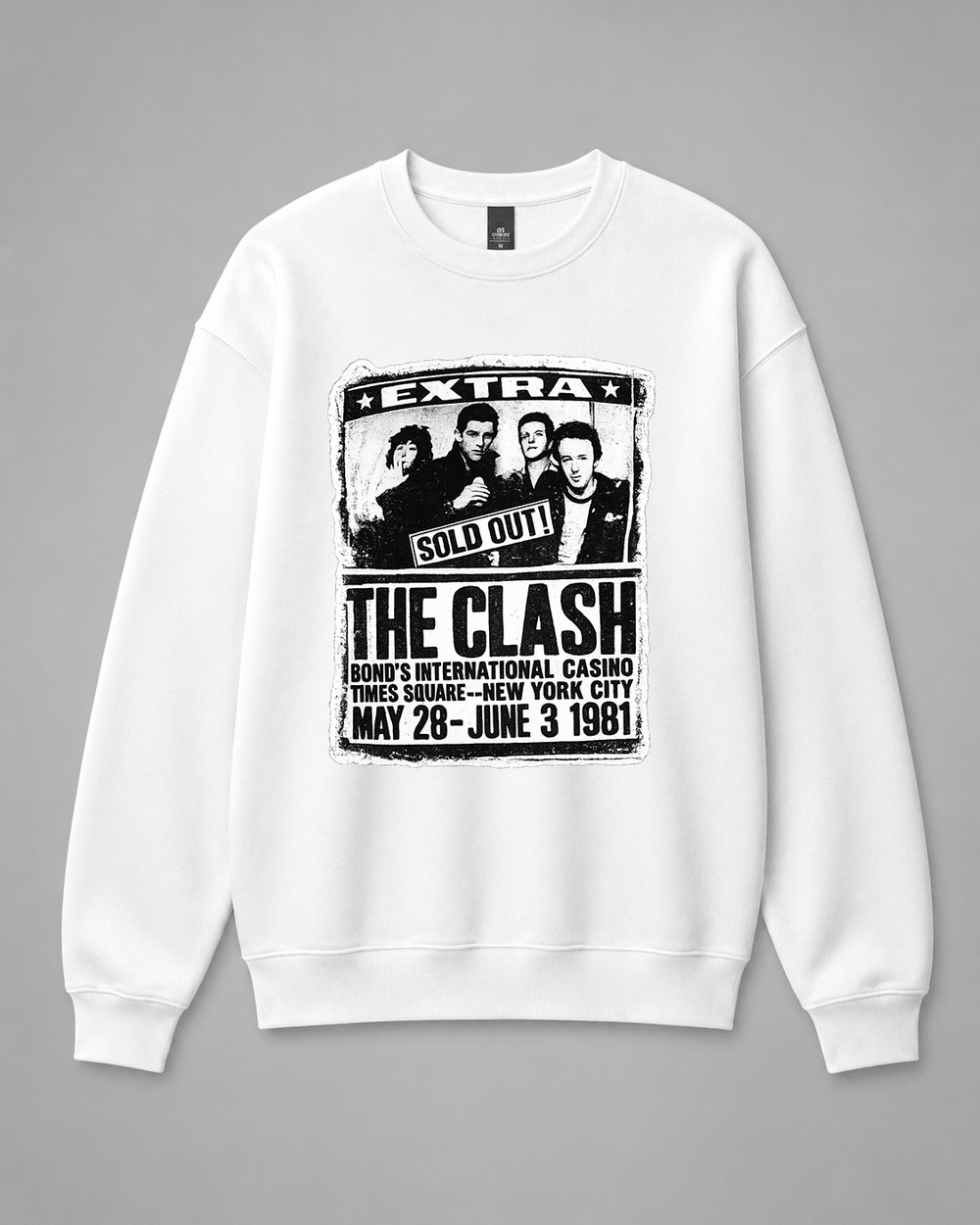 The Clash Crewneck Sweatshirt | Built Different Goods - Built Different Goods
