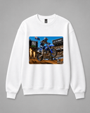 BDG Crew Neck Sweatshirt - Yamaha YZ450R Dirt Series - Built Different Goods