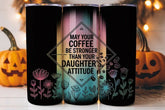 BDG 20oz Tumbler - Coffee - Daughter Attitude - Built Different Goods