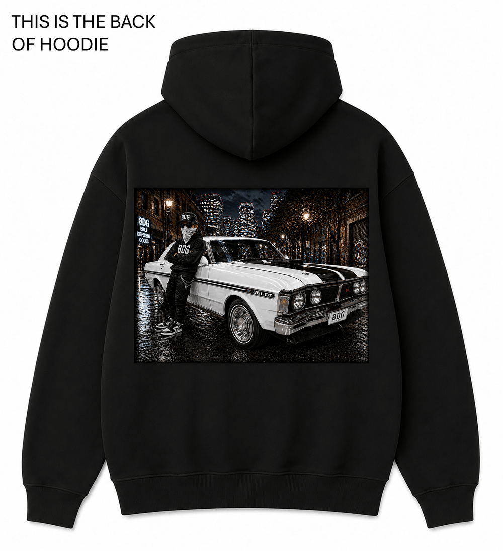 BDG Graphic Hoodie - Ford GT HO Phase 3 - Built Different Goods