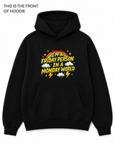 BDG Graphic Hoodie - I'm a Friday Person