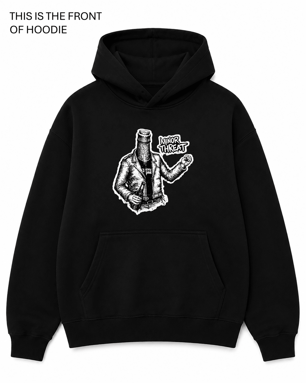 BDG Graphic Hoodie - Ned Kelly - Built Different Goods