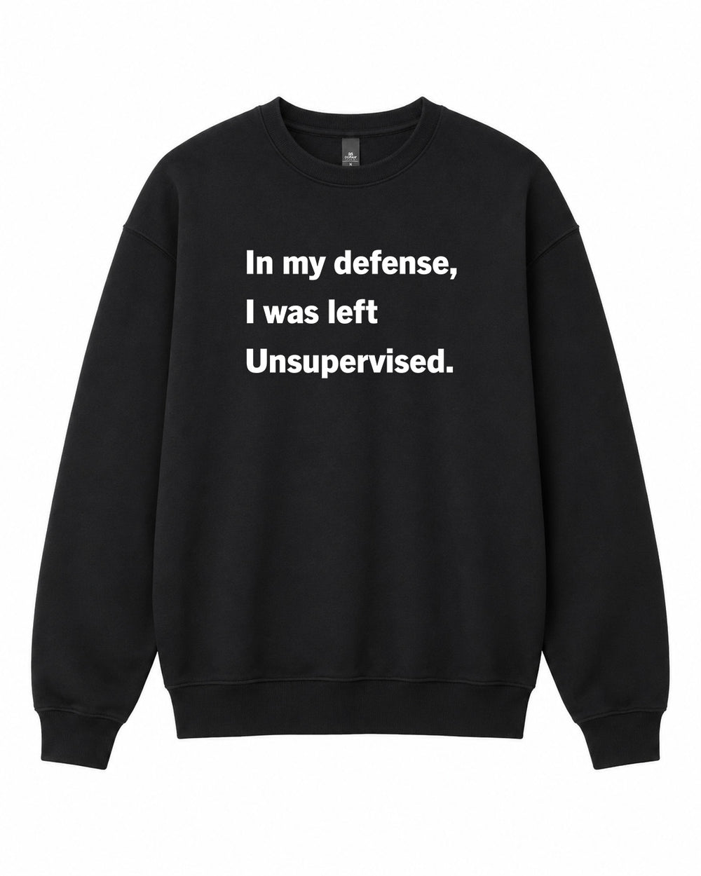 BDG Crew Neck Sweatshirt - in my defence - Built Different Goods