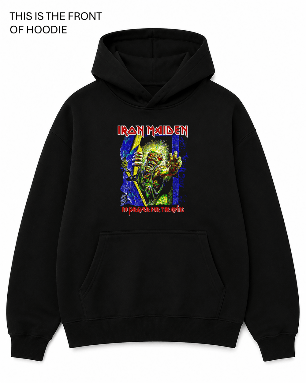 BDG Graphic Hoodie - Iron Maiden - Built Different Goods