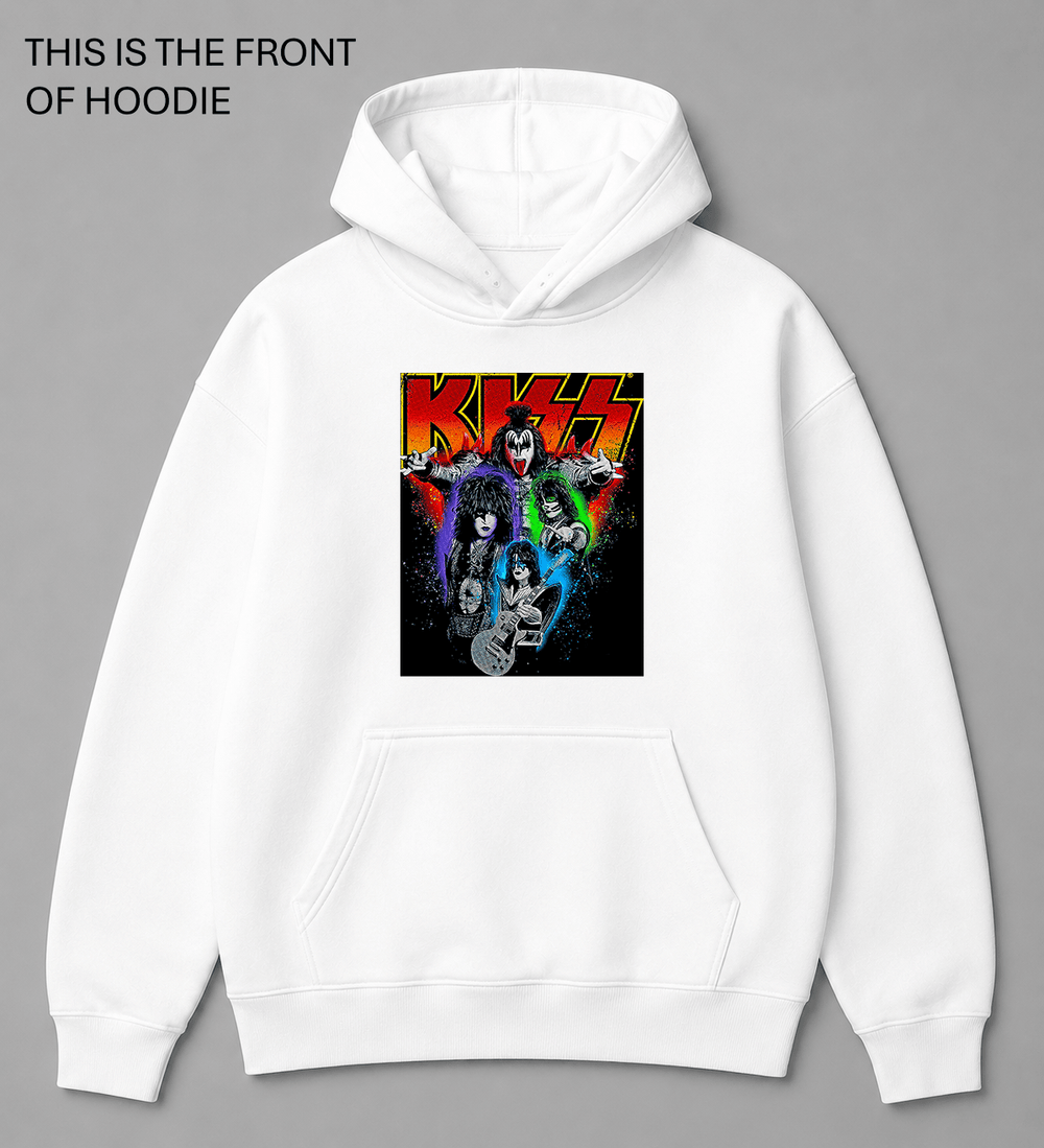 BDG Graphic Hoodie - KISS - Built Different Goods