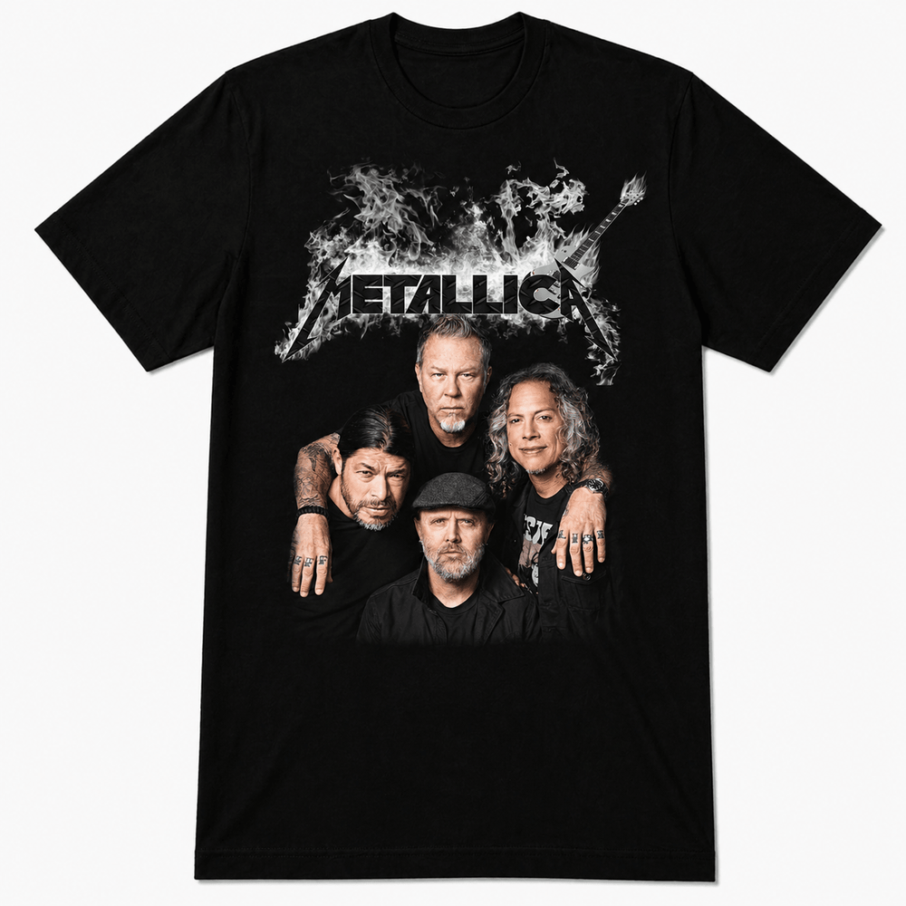 BDG Graphic T-Shirt - Metallica Band - Built Different Goods