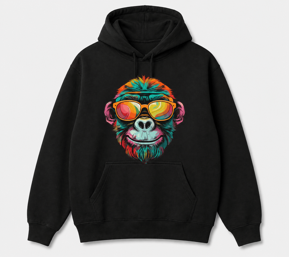 BDG Graphic Hoodie - Neon Monkey - Built Different Goods