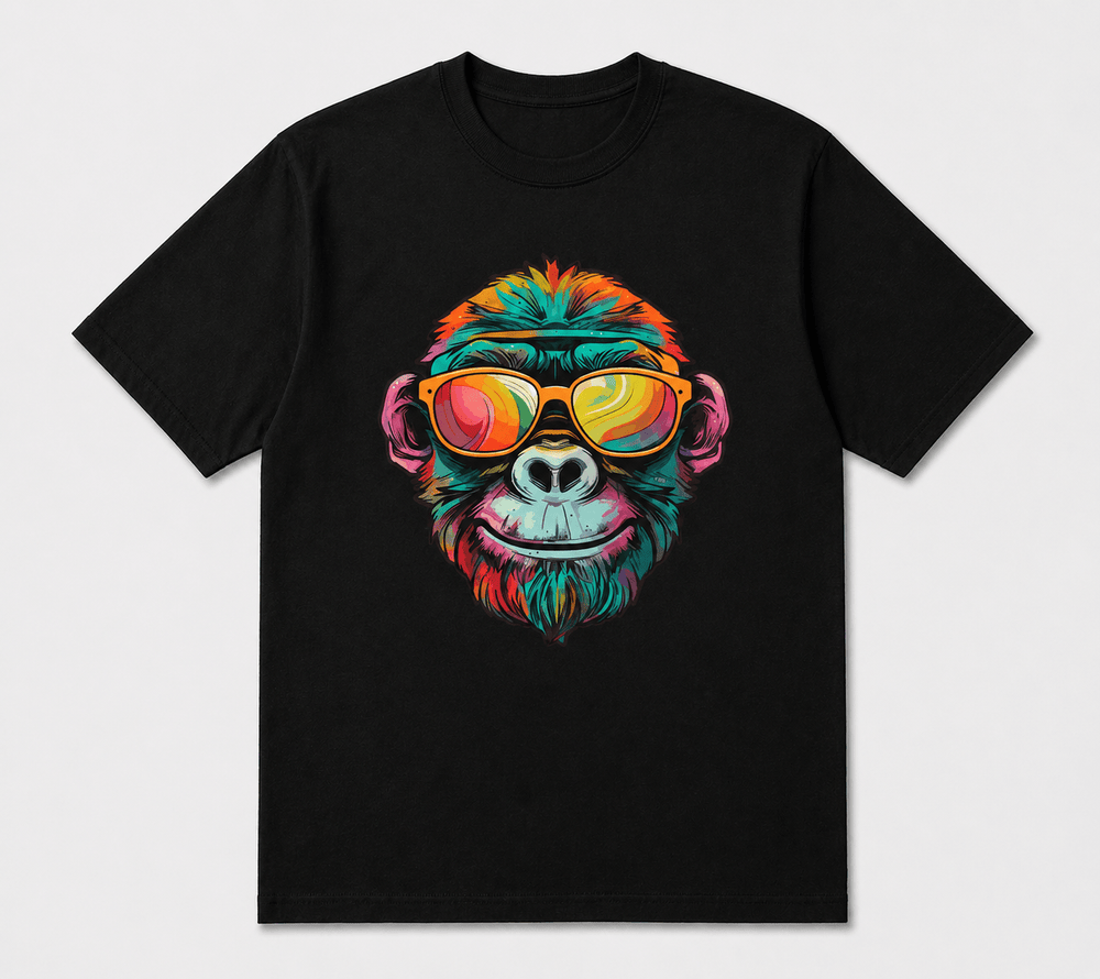 BDG Graphic T-Shirt - Neon Monkey - Built Different Goods