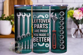 BDG 20oz Tumbler - Leftover Parts - Built Different Goods