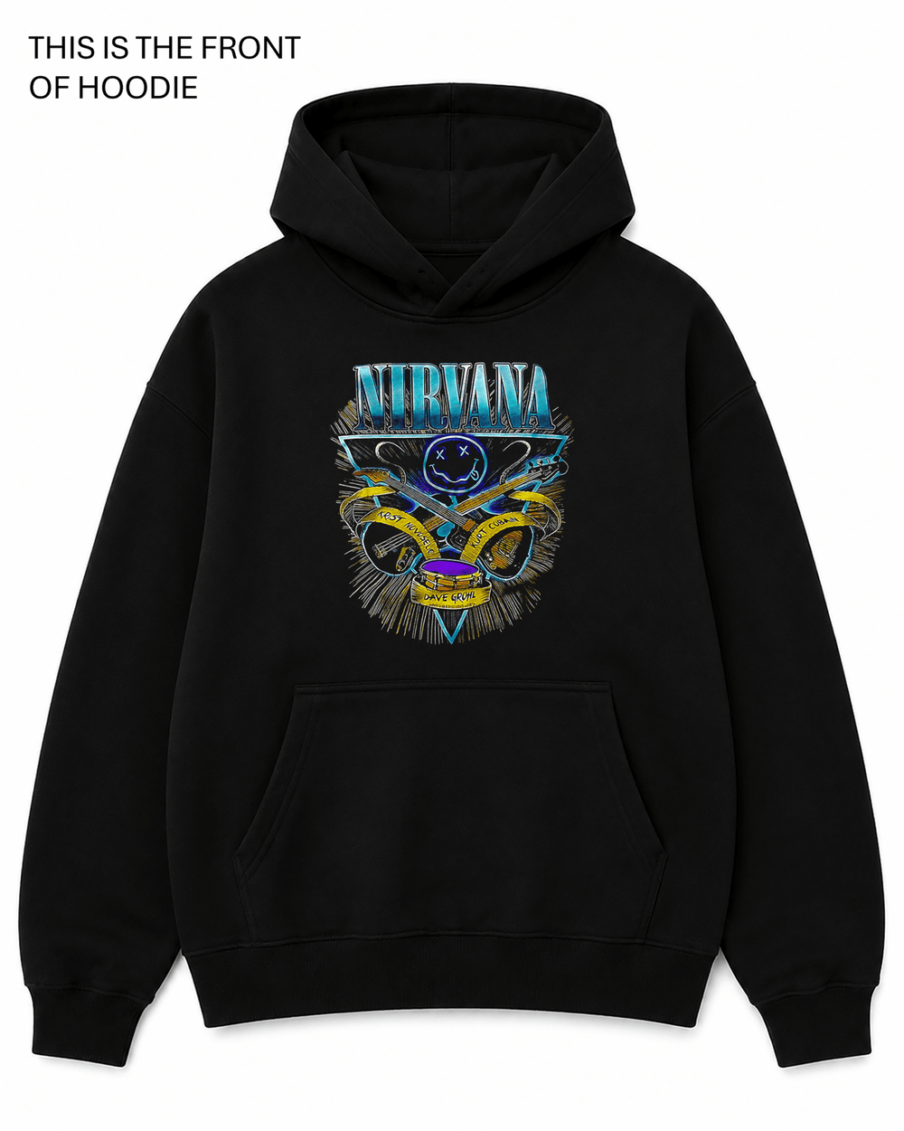 BDG Graphic Hoodie - Nirvana - Built Different Goods